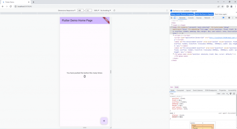 Flutter – Instalación y primer proyecto en Windows